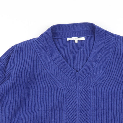 Womens UK Size L NEXT Blue Pullover Jumper