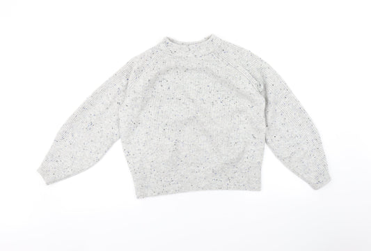 Womens UK Size M Marks and Spencer Grey Pullover Jumper