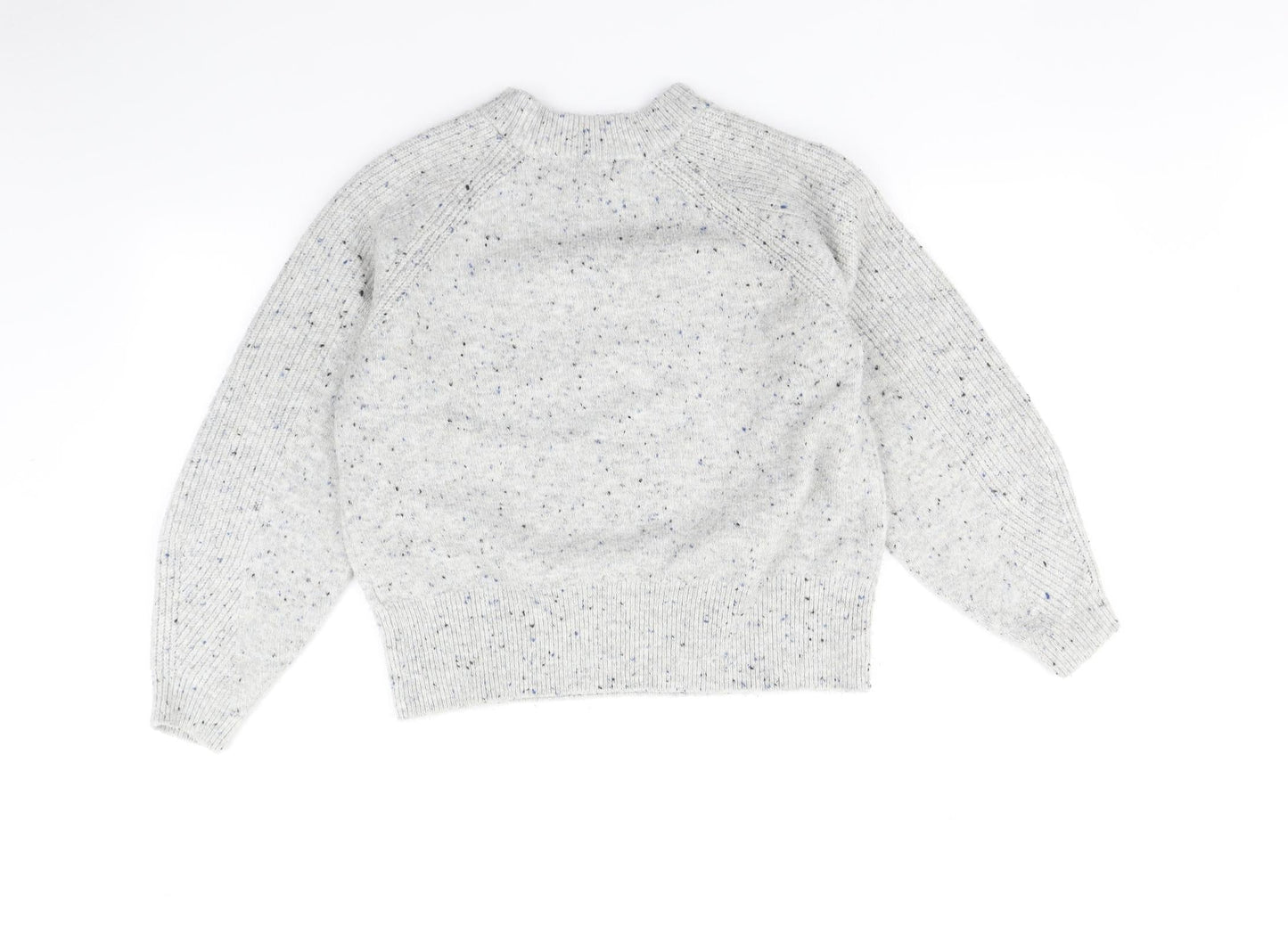 Womens UK Size M Marks and Spencer Grey Pullover Jumper