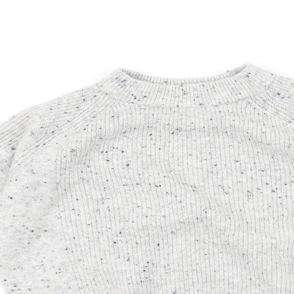 Womens UK Size M Marks and Spencer Grey Pullover Jumper