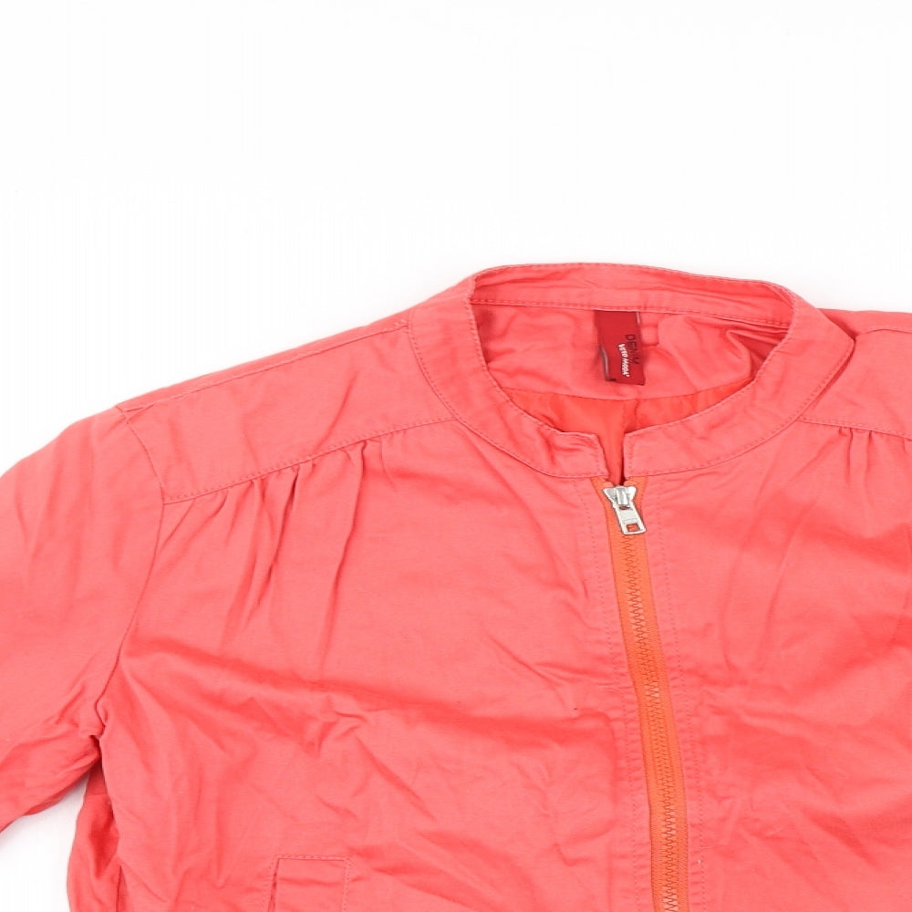 Womens UK Size M VERO MODA Orange Jacket