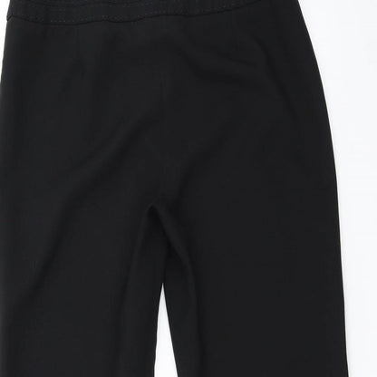 F&F Womens Black   Trousers  Size 12 L27 in
