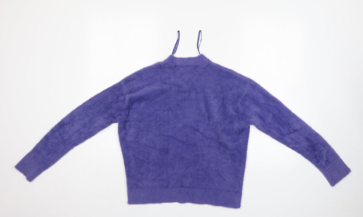 Primark Womens Blue   Pullover Jumper Size 8