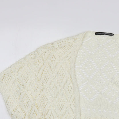 Atmosphere Womens White   Shrug Jumper Size 12