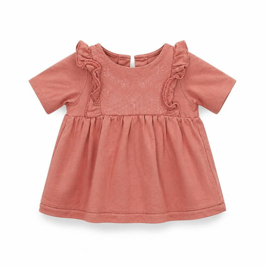 Rachel Zoe Girls Pink Floral  A-Line  Size 2 Years