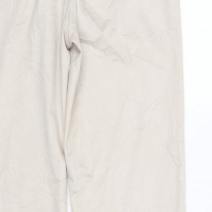 Raymen Womens Beige   Chino Trousers Size 38 in L31 in