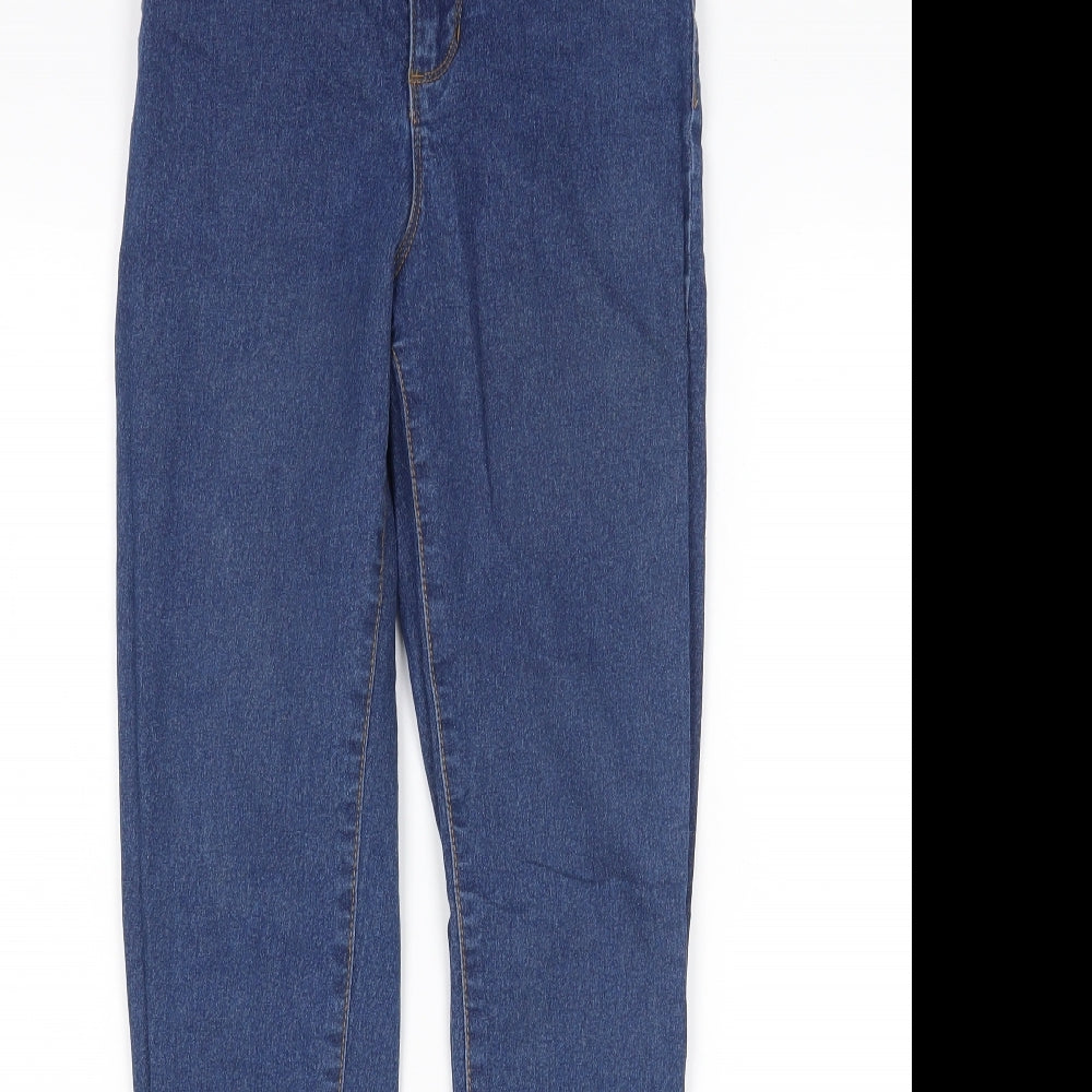 Denim Co Womens Blue   Skinny Jeans Size 8 L28 in