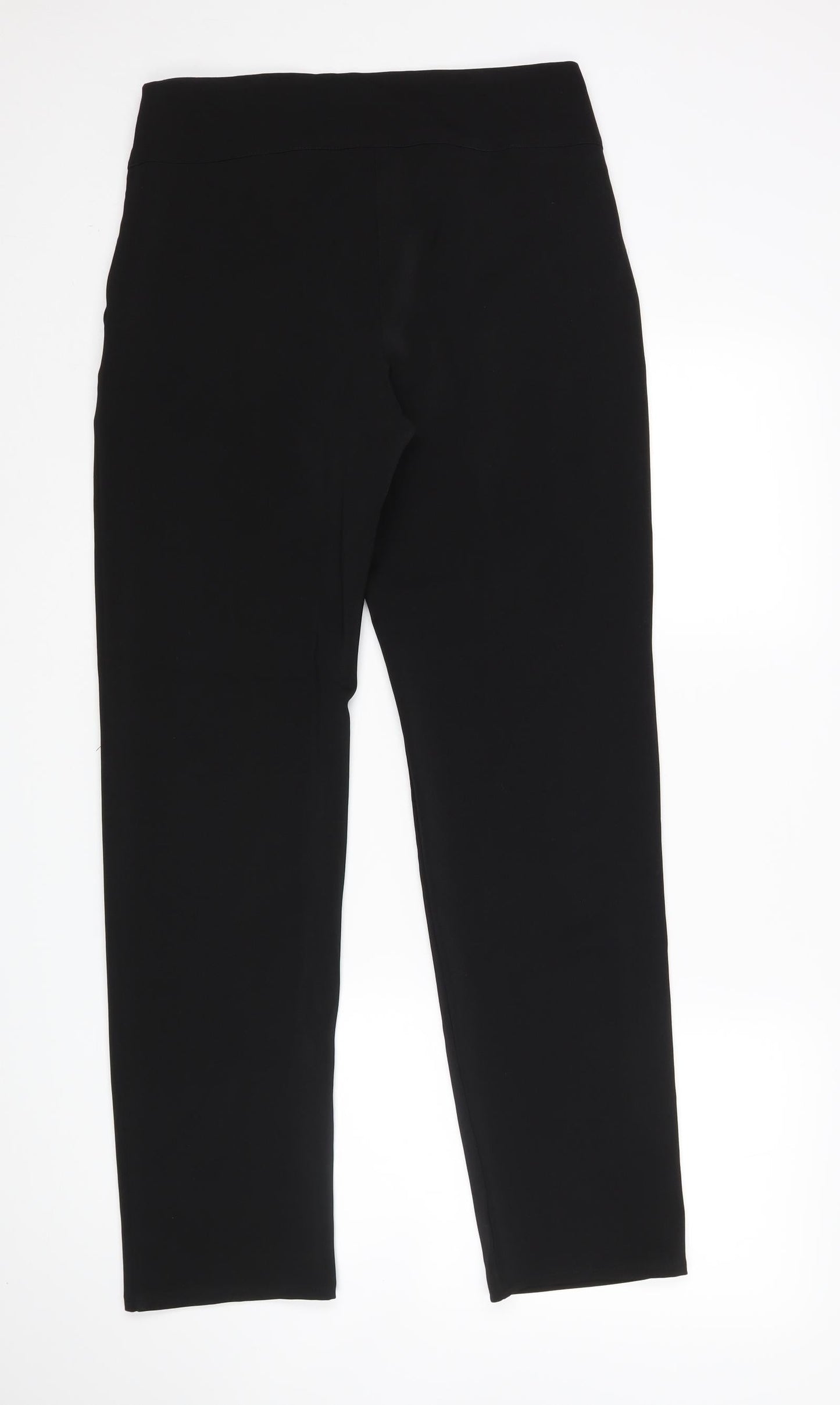 Womens UK Size 10 Reverse Regular Fit  Black Trousers