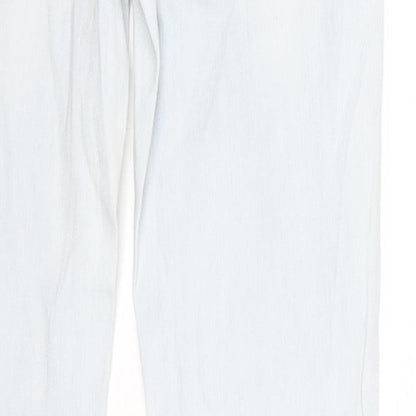 Womens UK Size 8 H&M Regular Fit Skinny Blue Jeans