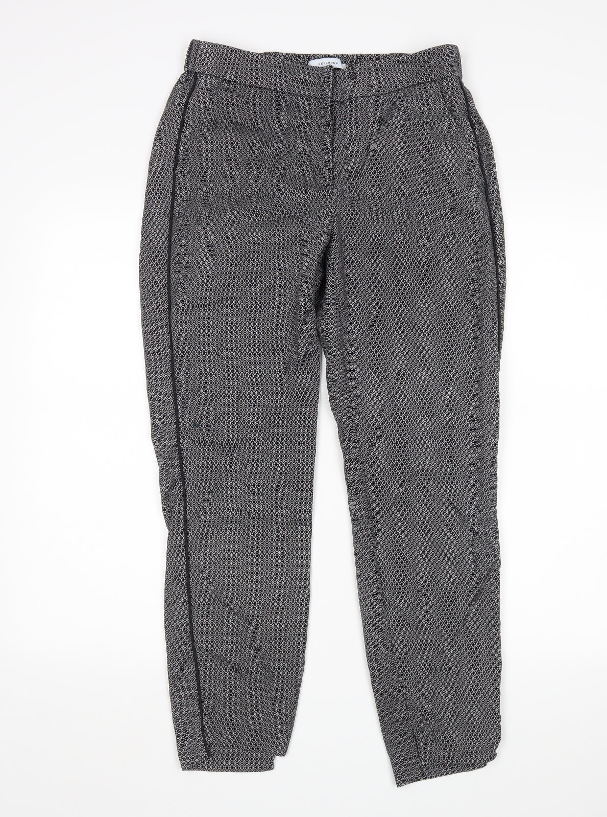 RESERVED Womens Multicoloured Geometric  Trousers  Size 12 L28 in