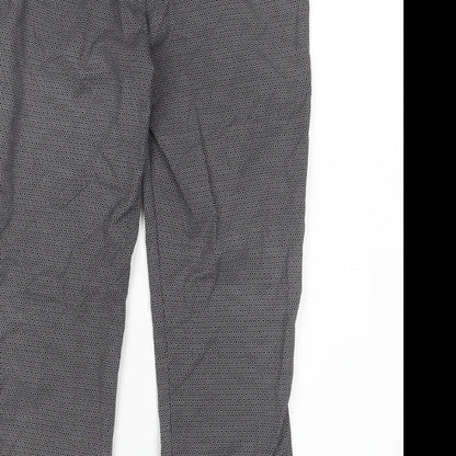 RESERVED Womens Multicoloured Geometric  Trousers  Size 12 L28 in