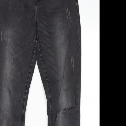 TOM TAILOR Womens Grey   Skinny Jeans Size XL L32 in