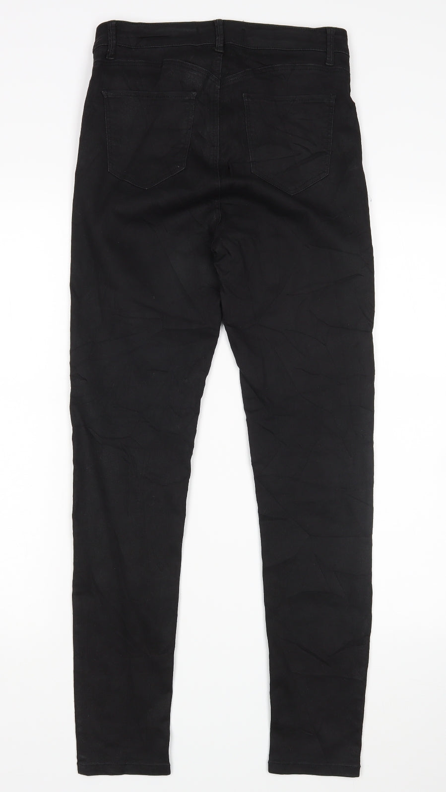 Womens UK Size 10 TALLY WEiJL Regular Fit Skinny Black Jeans