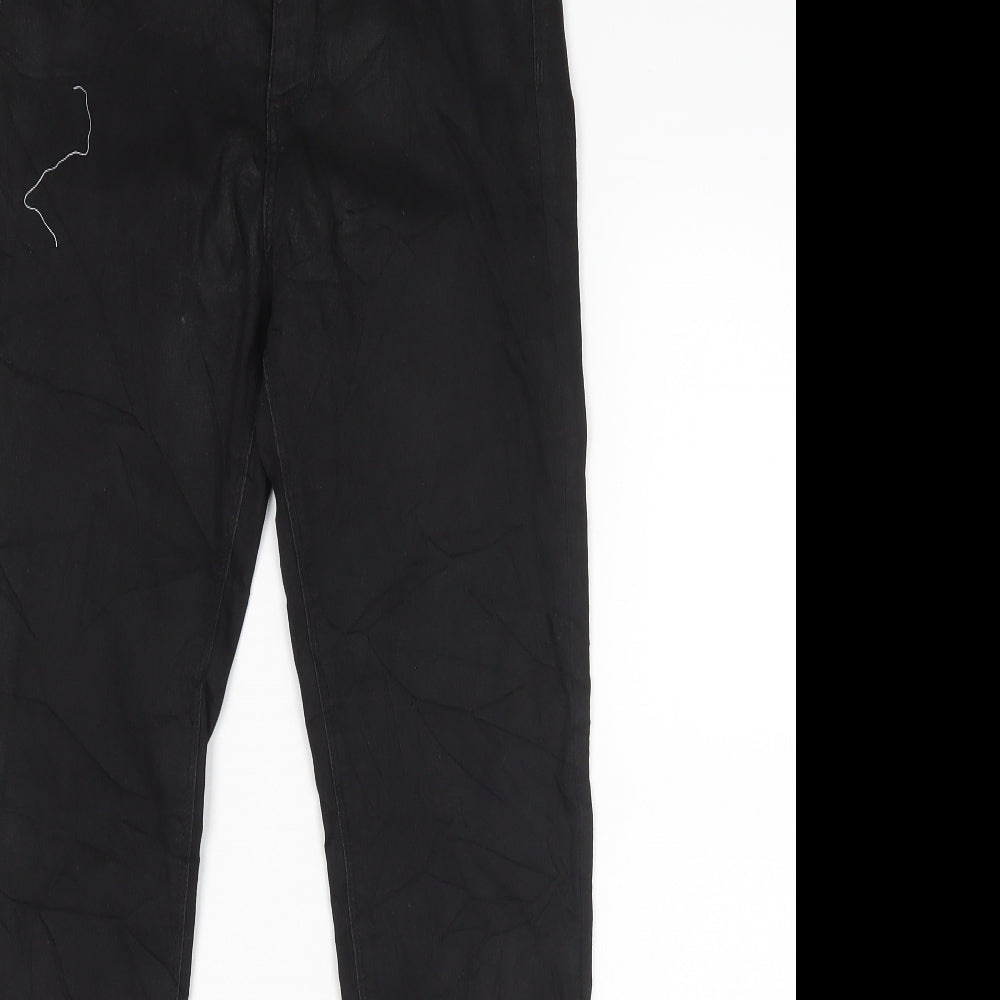 Womens UK Size 10 TALLY WEiJL Regular Fit Skinny Black Jeans