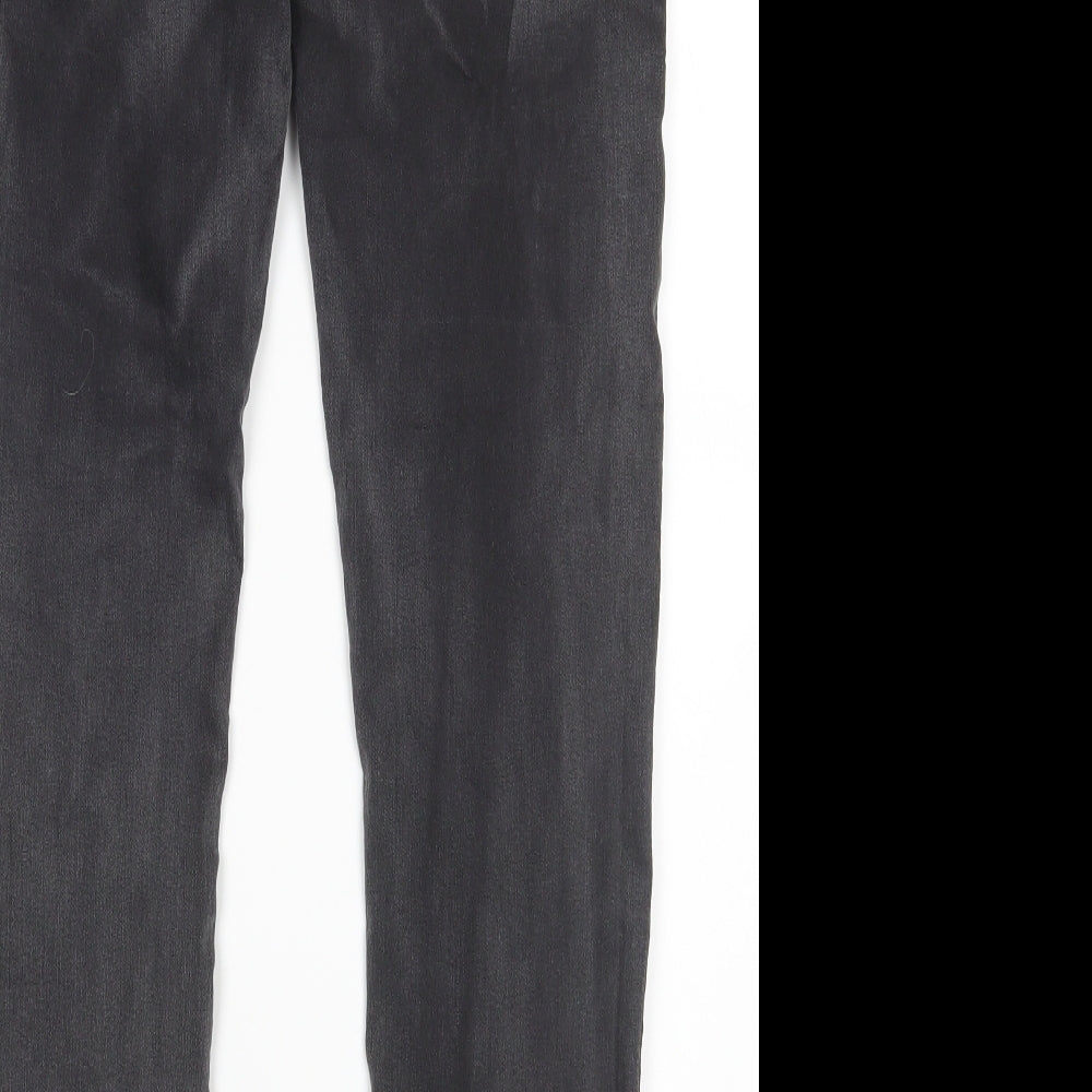 Womens UK Size 12 H&M Regular Fit Skinny Grey Jeans
