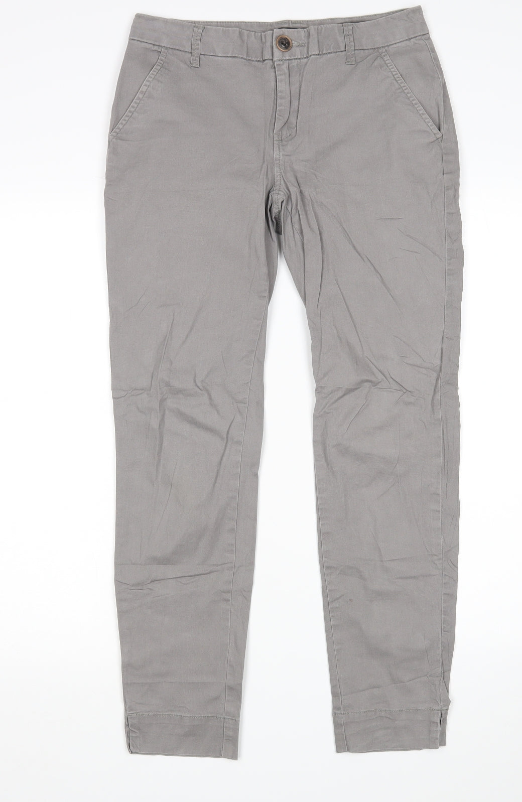 Womens UK Size 8 Lindex Regular Fit Skinny Grey Jeans