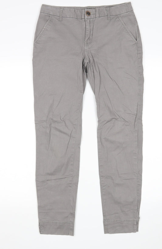 Womens UK Size 8 Lindex Regular Fit Skinny Grey Jeans