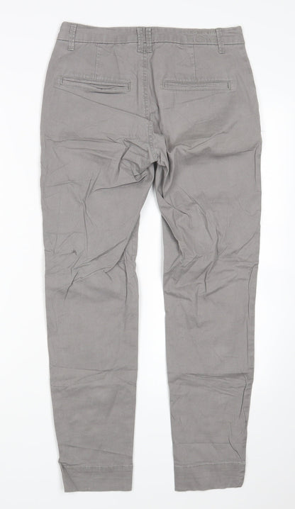 Womens UK Size 8 Lindex Regular Fit Skinny Grey Jeans