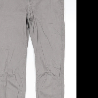 Womens UK Size 8 Lindex Regular Fit Skinny Grey Jeans