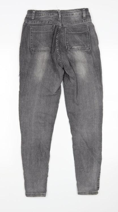 Secret Denim Womens Grey   Skinny Jeans Size 6 L27 in