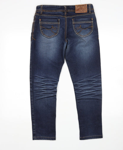 Yessica Womens Blue   Skinny Jeans Size 10 L27 in