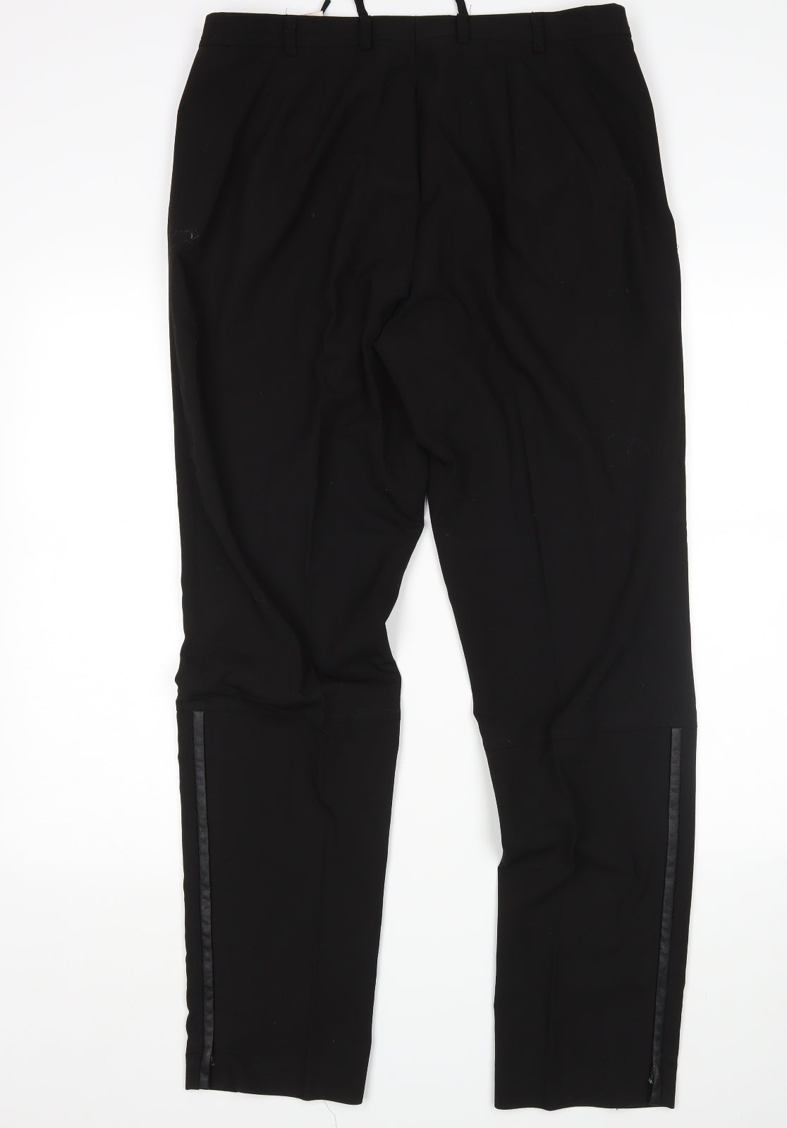 Singh S. Madan Womens Black   Trousers  Size 16 L32 in