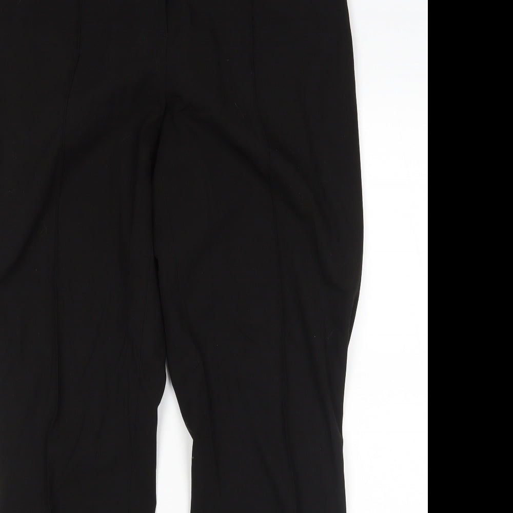 Singh S. Madan Womens Black   Trousers  Size 16 L32 in
