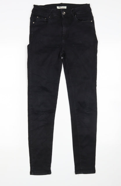 Ana & Lucy Womens Black   Skinny Jeans Size 8 L28 in