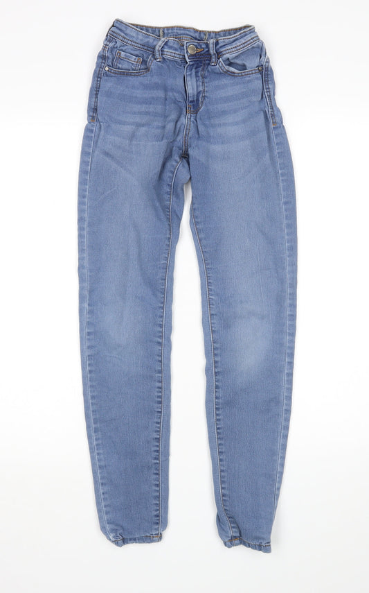 Denim Co Womens Blue   Skinny Jeans Size 6 L28 in