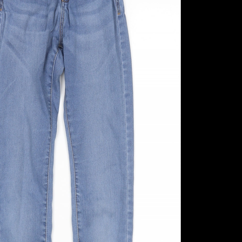 Denim Co Womens Blue   Skinny Jeans Size 6 L28 in