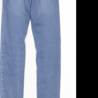 Denim Co Womens Blue   Skinny Jeans Size 6 L28 in