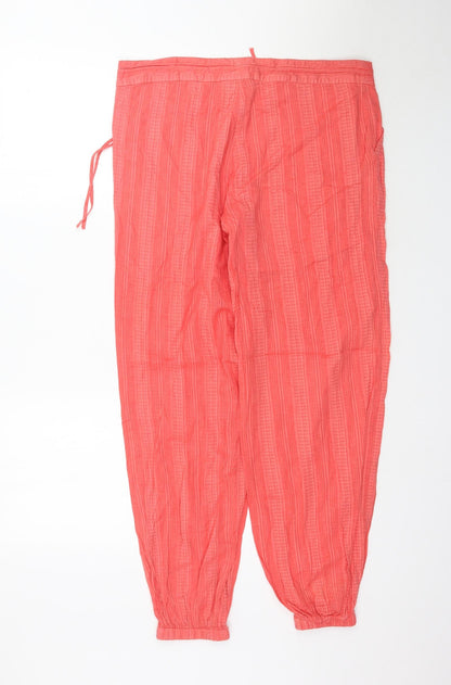 Soaked in Luxury Womens Pink   Trousers  Size XS L30 in - Coral
