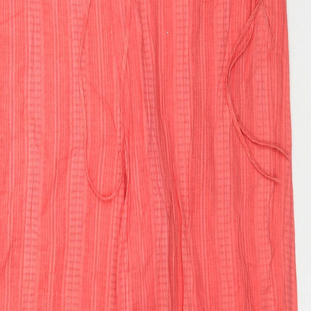 Soaked in Luxury Womens Pink   Trousers  Size XS L30 in - Coral