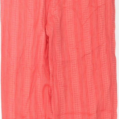 Soaked in Luxury Womens Pink   Trousers  Size XS L30 in - Coral