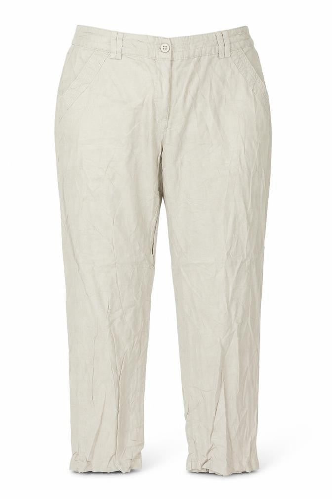 Womens UK Size 14 Canda Regular Fit  Beige Trousers
