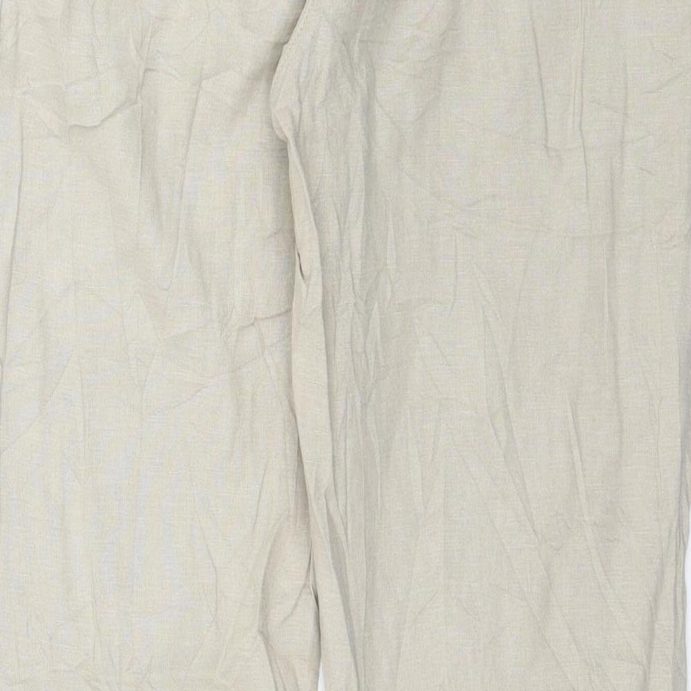 Womens UK Size 14 Canda Regular Fit  Beige Trousers