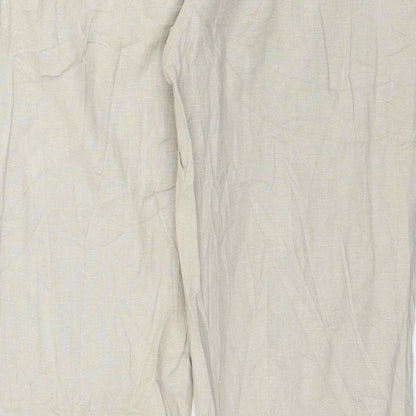 Womens UK Size 14 Canda Regular Fit  Beige Trousers