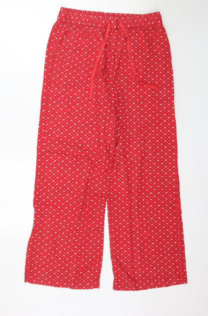 Womens UK Size 10 Preworn Regular Fit  Pink Trousers