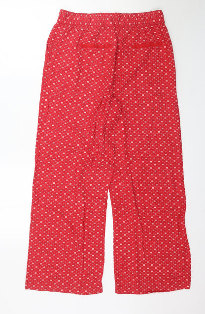 Womens UK Size 10 Preworn Regular Fit  Pink Trousers