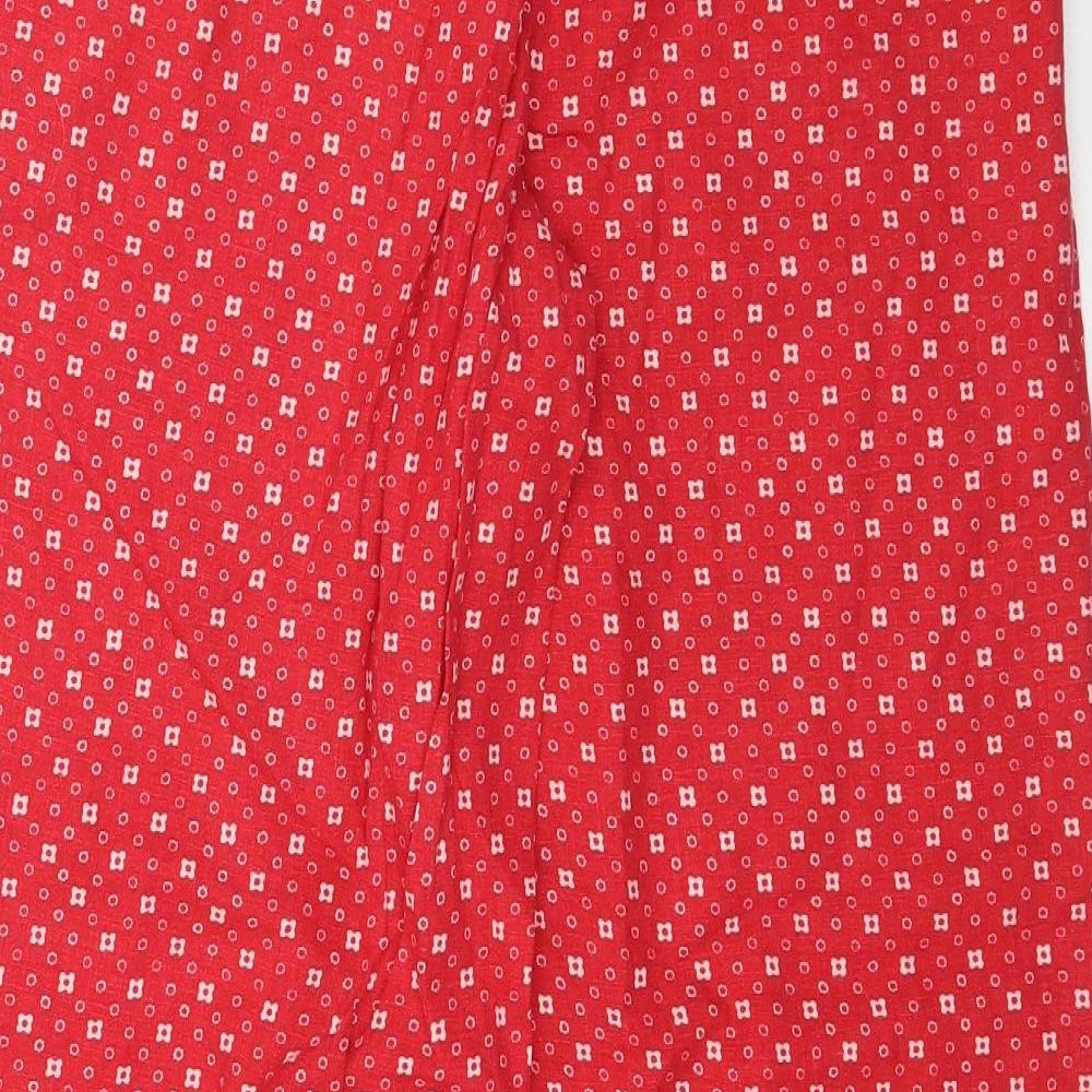 Womens UK Size 10 Preworn Regular Fit  Pink Trousers