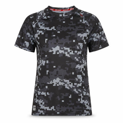Front view of RBX women’s grey basic t-shirt, size S