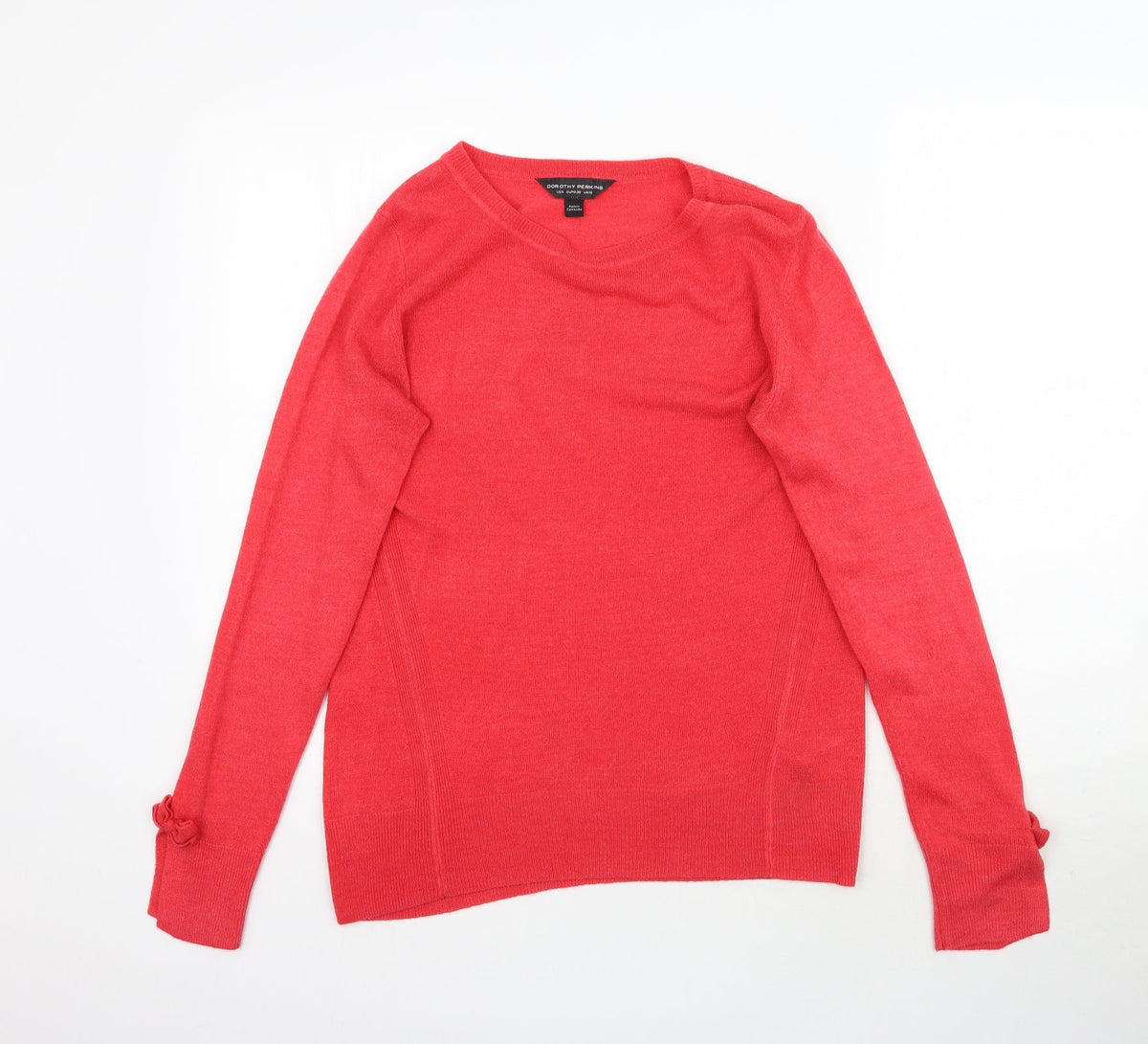 Womens UK Size 10 Dorothy Perkins Pink Pullover Jumper
