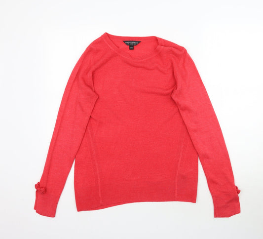 Womens UK Size 10 Dorothy Perkins Pink Pullover Jumper