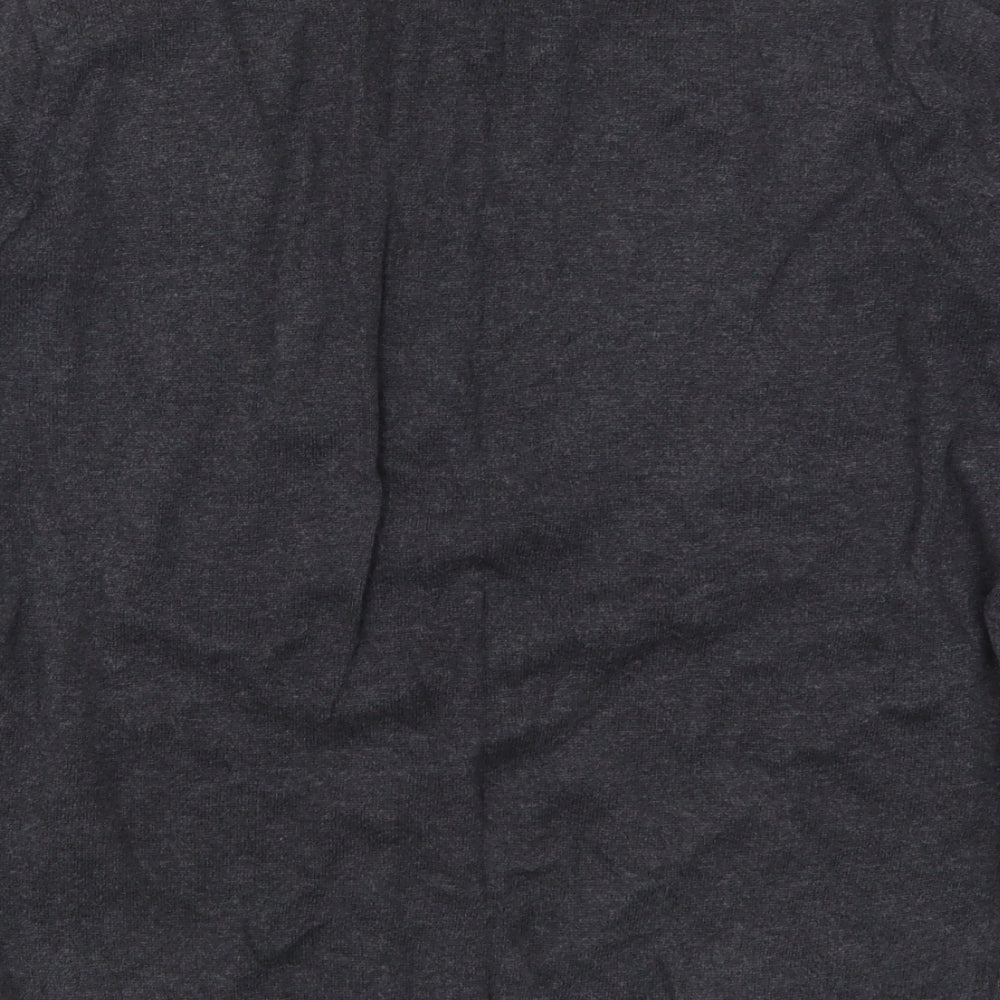 Premier Mens Grey  Knit Pullover Jumper Size M  - W