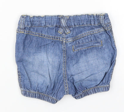 H&M Baby Blue  Denim Cropped Jeans Size 3-6 Months