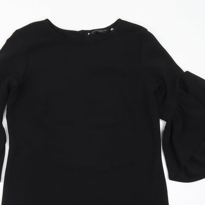 Dorothy Perkins Womens Black   A-Line  Size 10