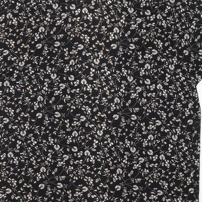 H&M Womens Black Floral  Jacket  Size XS