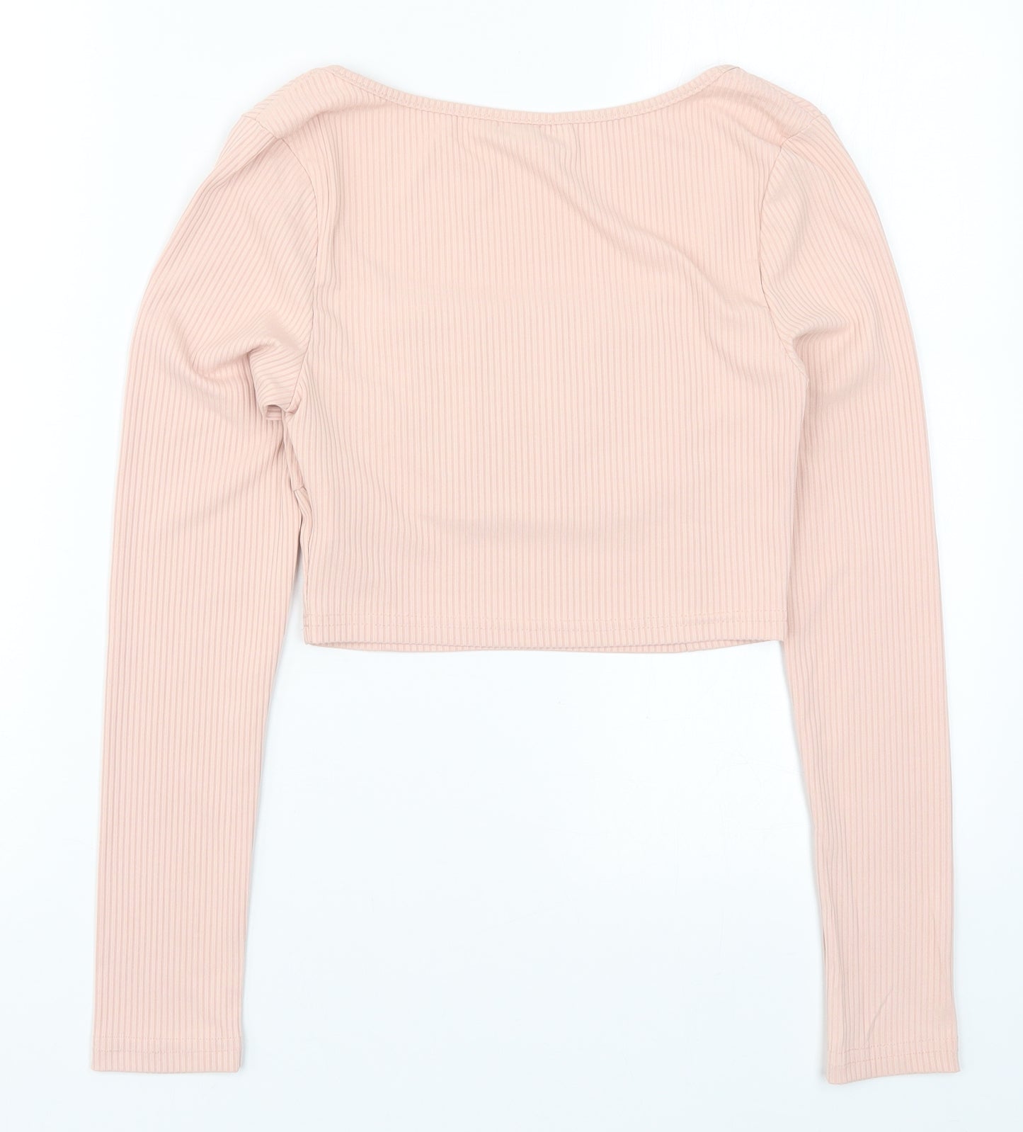 SheIn Womens Pink   Cropped T-Shirt Size S