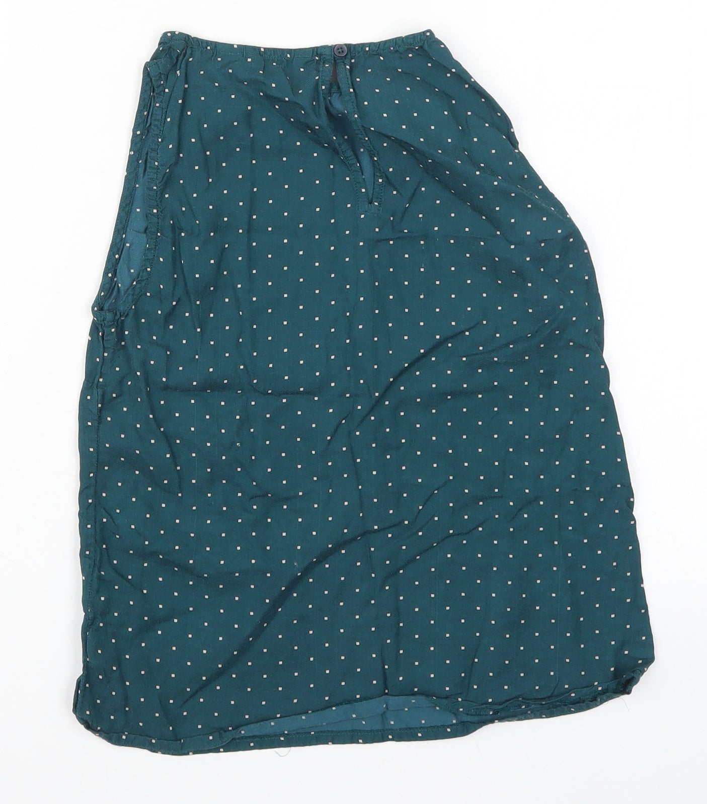 Womens UK Size 4 Jack Wills Blue Basic Tank