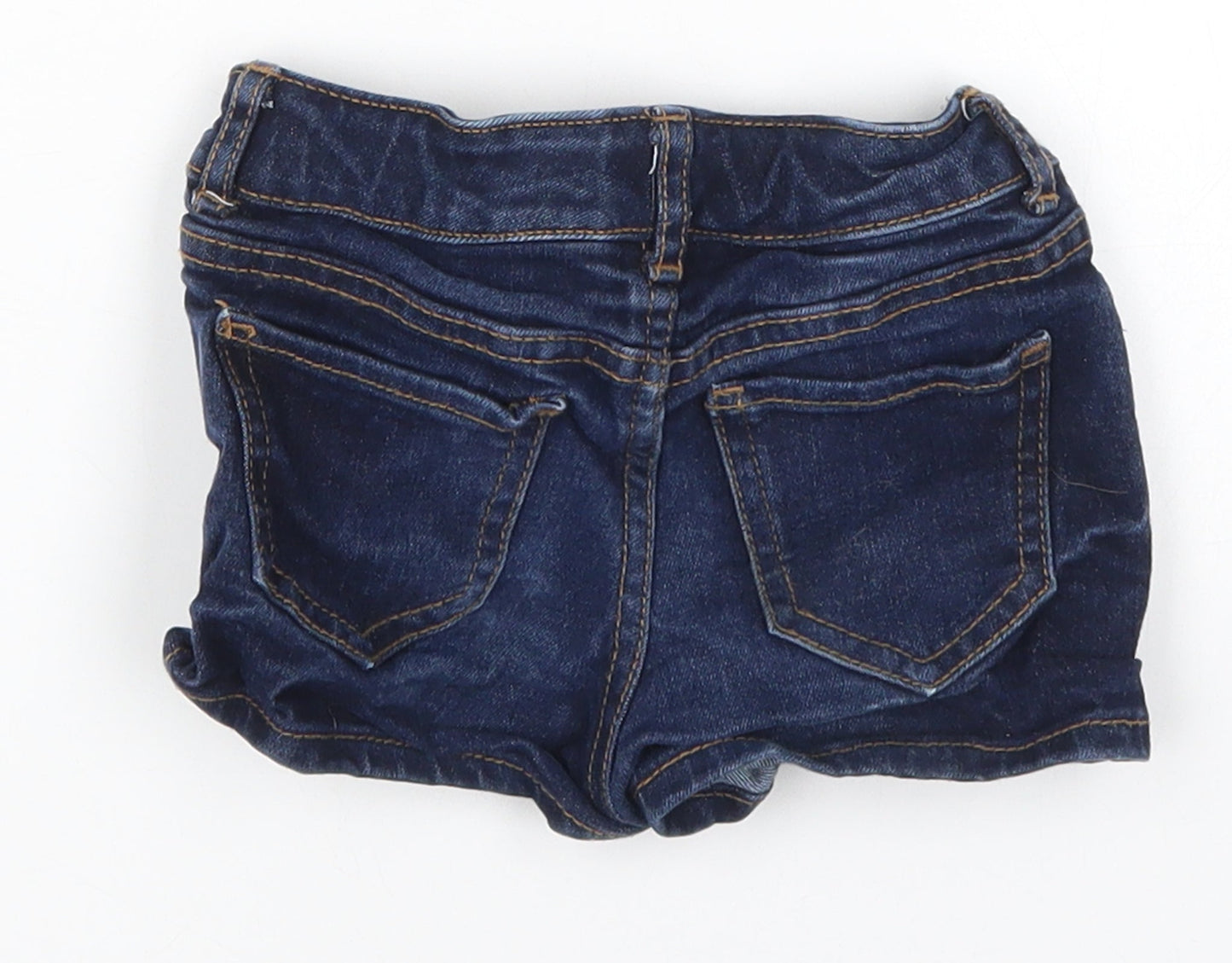 Gap Girls Blue  Denim Mom Shorts Size 5 Years